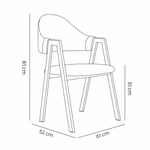Load image into Gallery viewer, ARCWOOD Dining Chair - woodx