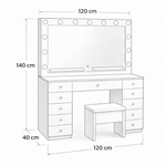 قم بتحميل الصورة إلى عارض الصور، AUREN Vanity Desk - woodx