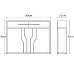 Load image into Gallery viewer, AUREX Console Table - woodx