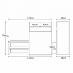 قم بتحميل الصورة إلى عارض الصور، HAVENOR Shoe Storage - woodx