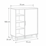 قم بتحميل الصورة إلى عارض الصور، LUMI Shoe Storage - woodx