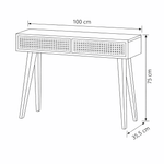 Load image into Gallery viewer, RIVANO Console Table - woodx