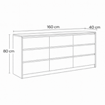 قم بتحميل الصورة إلى عارض الصور، SAGAH Dresser - woodx