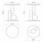 Load image into Gallery viewer, VELORA Side Table - woodx