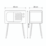 قم بتحميل الصورة إلى عارض الصور، VERDANO Side Table - woodx