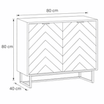 Load image into Gallery viewer, VERNO Storage Cabinet - woodx