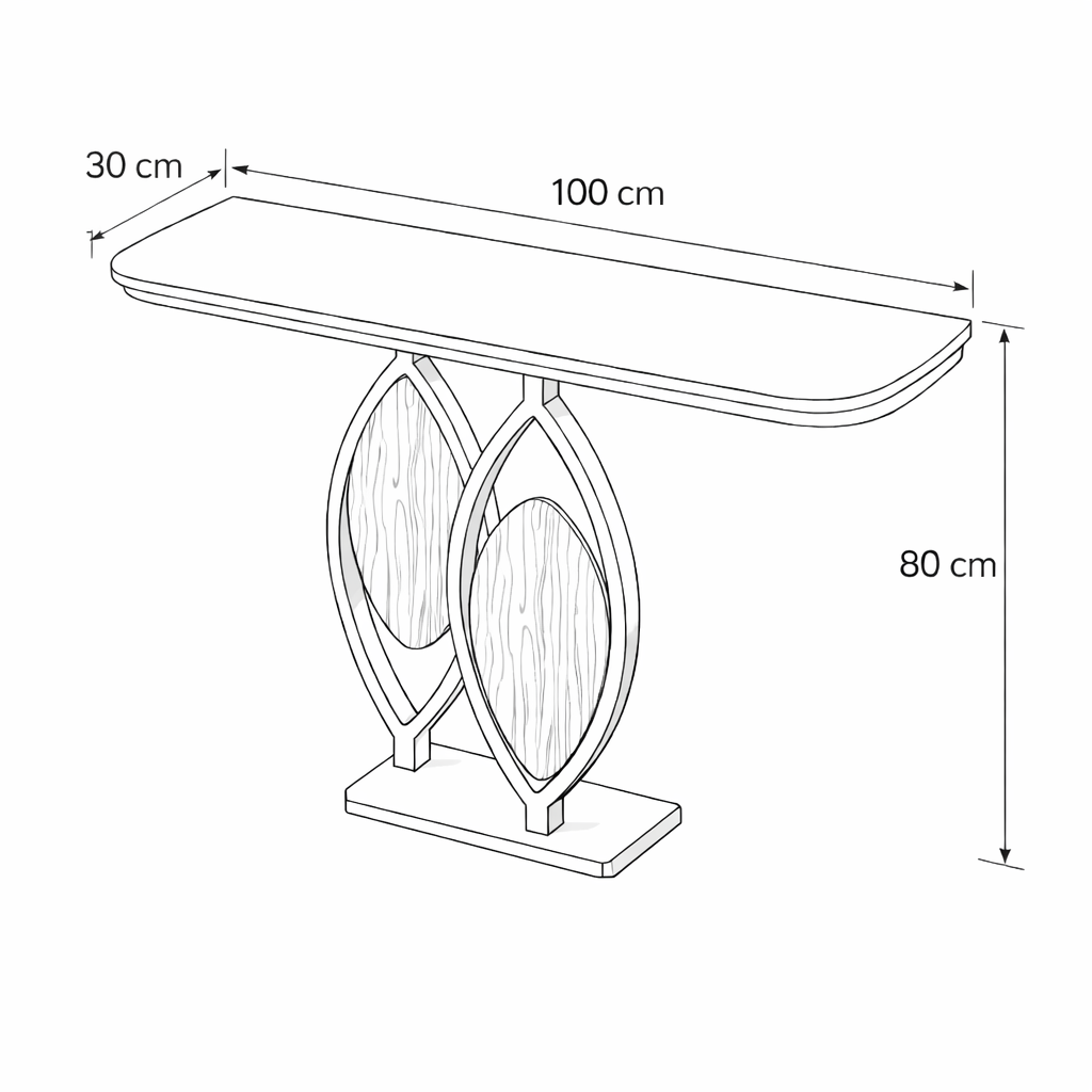 Velmora Console Table