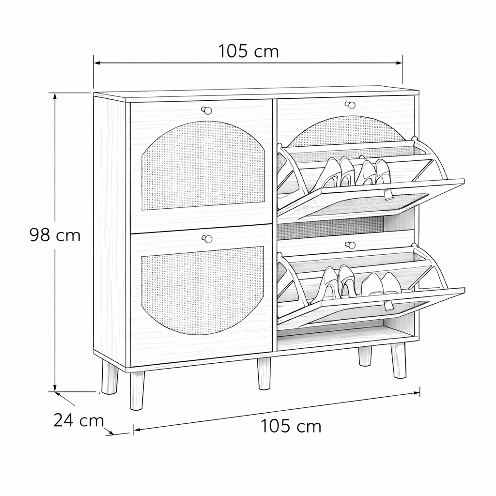 ARCANE Shoe Storage - woodx