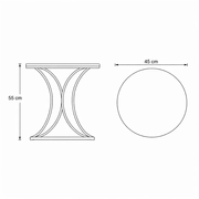 AURELIO Side Table - woodx