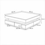 Load image into Gallery viewer, AVERO Coffee Table - woodx