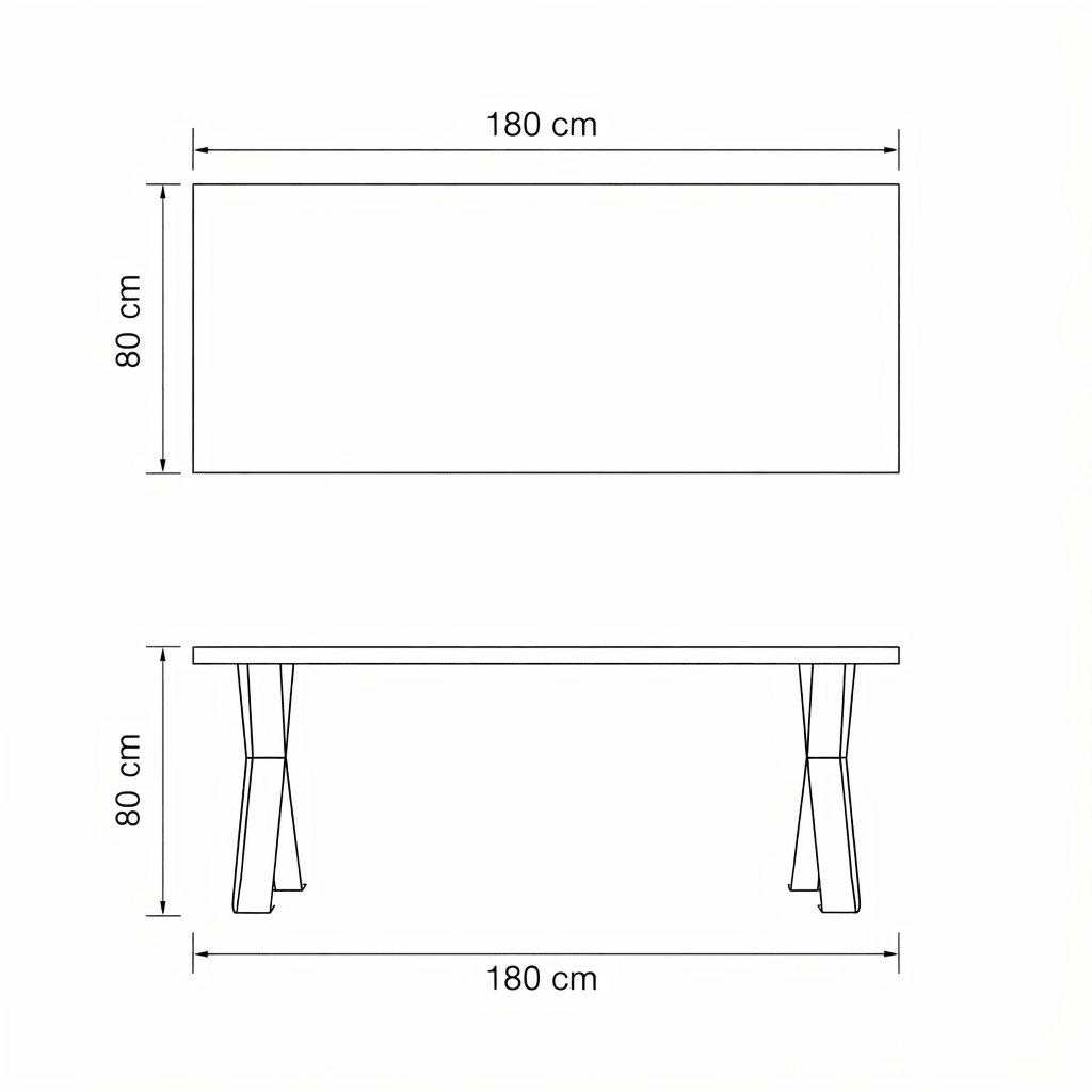 AXEL Dining Table - woodx