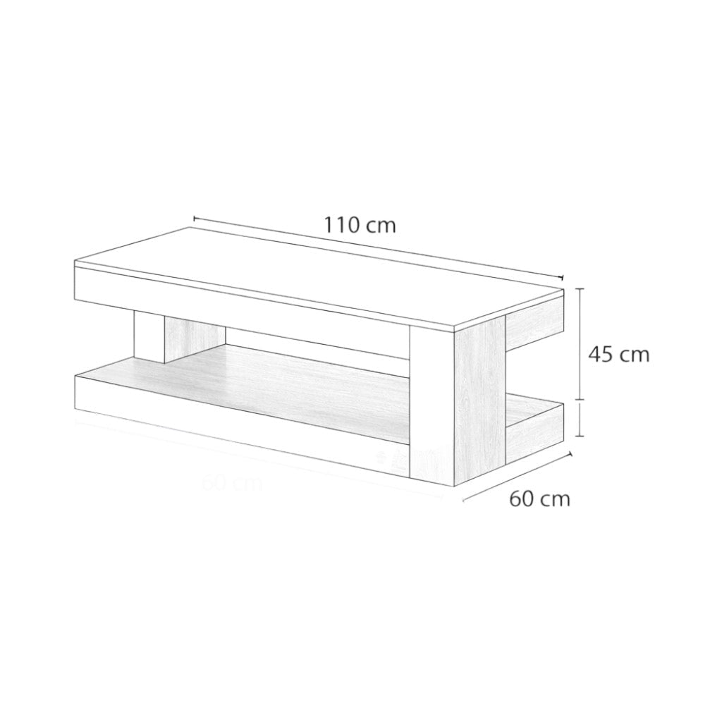 BLOCKFORM Coffee Table - woodx