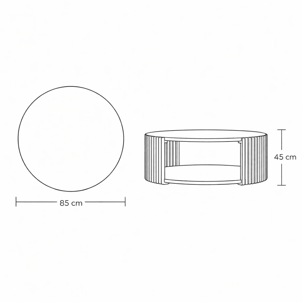 ESTIE Coffee Table - woodx