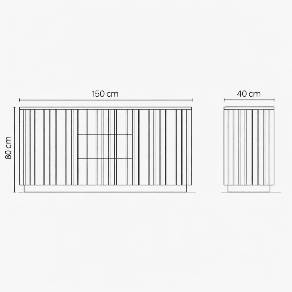 FLUTO Cabinet - woodx