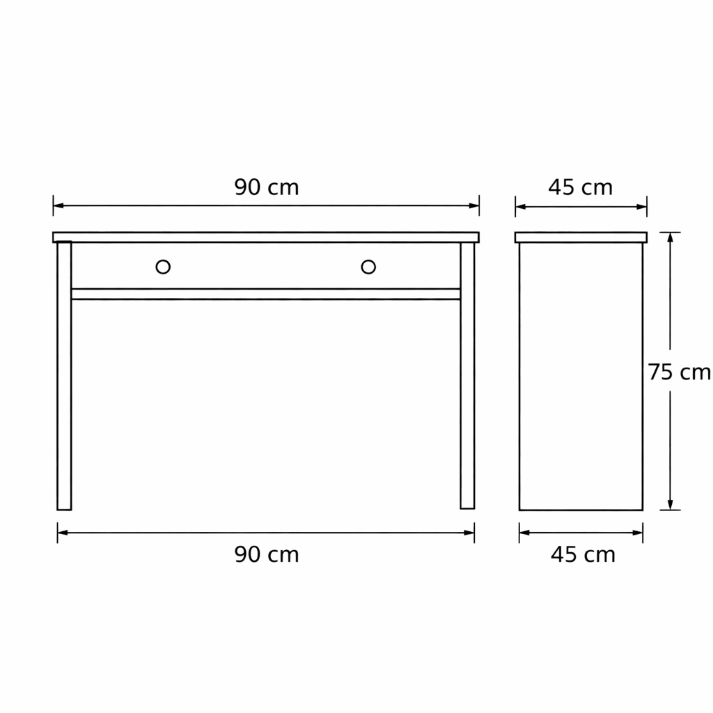 LINEA Study Desk - woodx