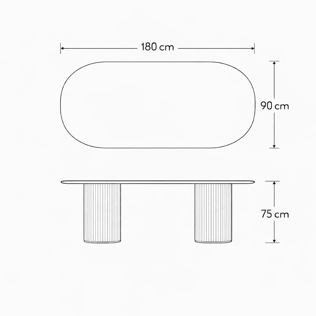 LIORA Dining Table - woodx