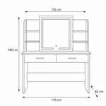 Load image into Gallery viewer, LIORA Vanity Table - woodx