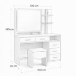 Load image into Gallery viewer, LUNARA Vanity Desk - woodx