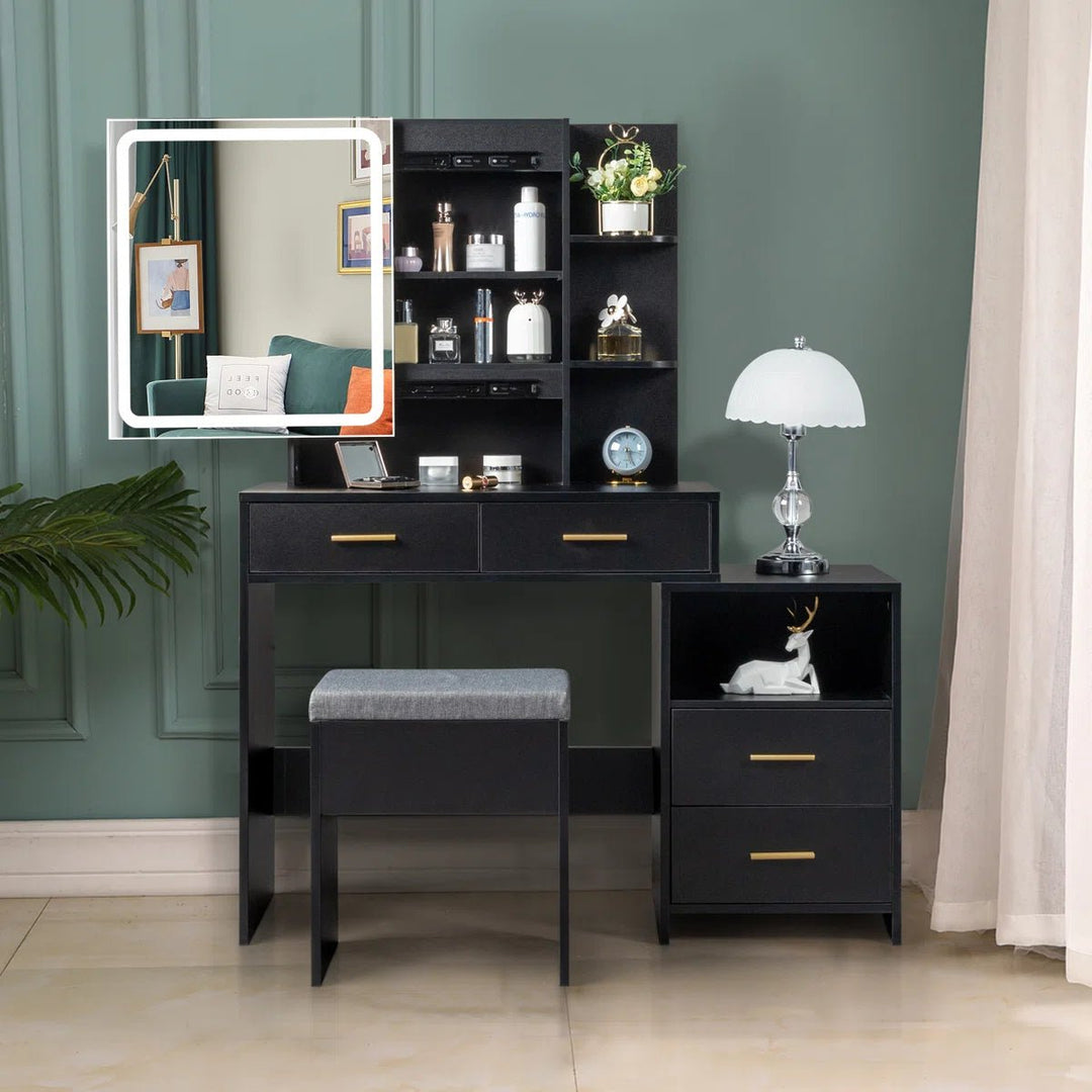 LUNARA Vanity Desk - woodx