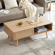 NORDIC CANE Coffee Table - woodx
