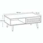 Load image into Gallery viewer, NORDIC CANE Coffee Table - woodx
