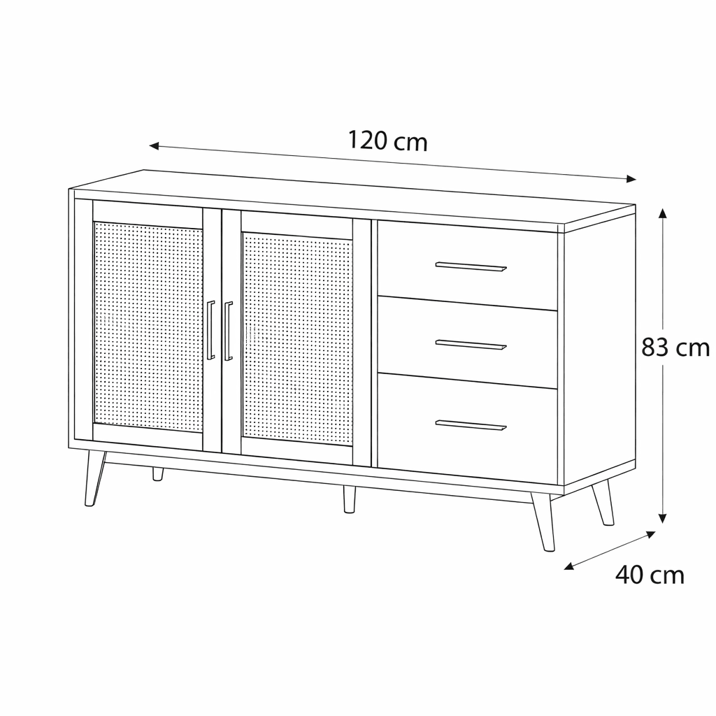 RAVELO Sideboard - woodx