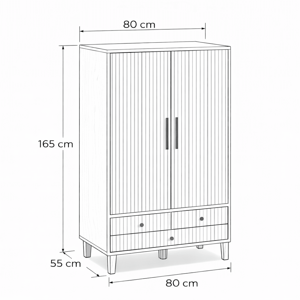 RYDEN Wardrobe - woodx