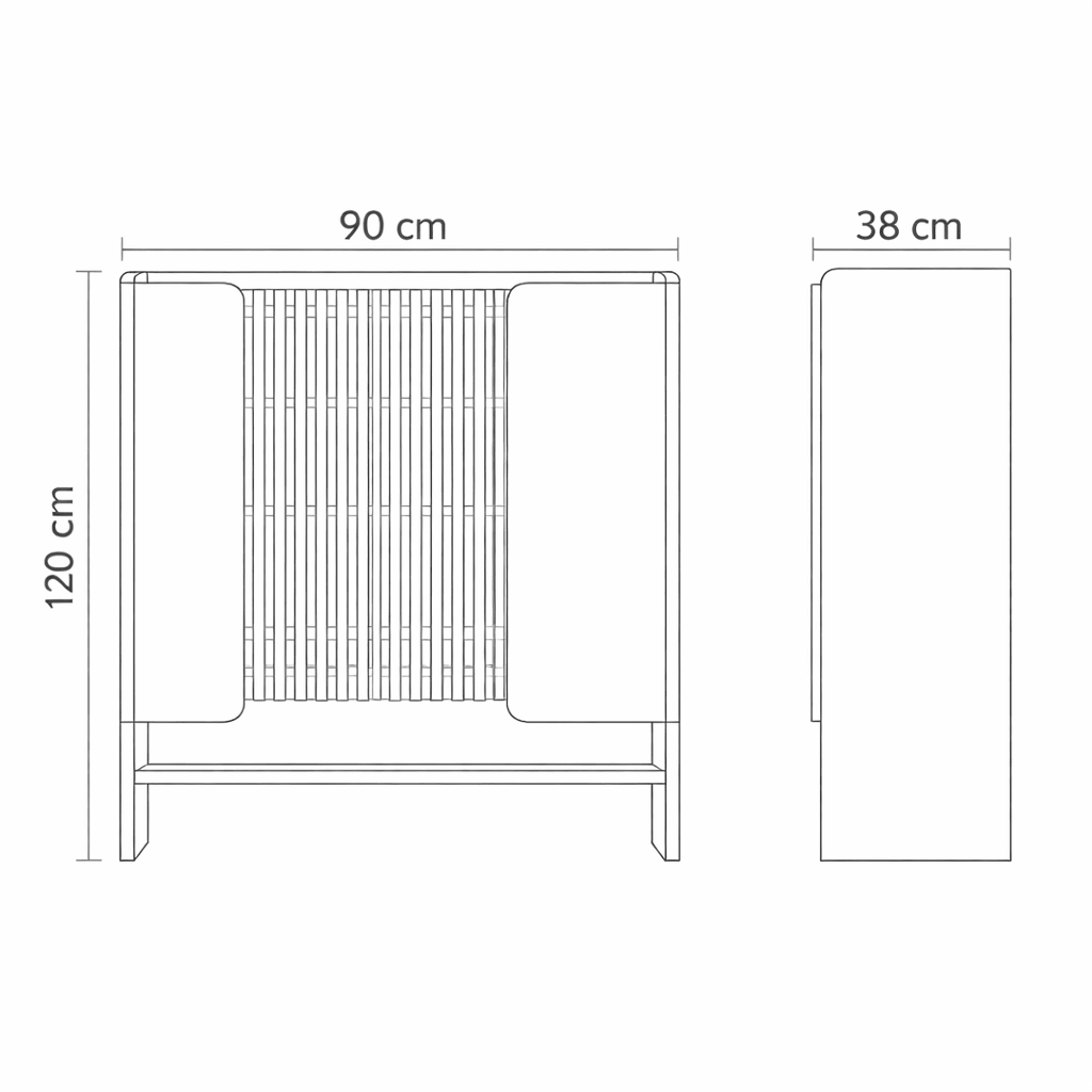 SLATTED Shoe Storage - woodx