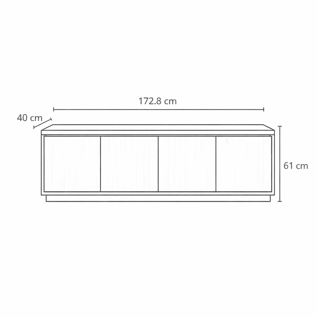 TIVARO Buffet & TV Unit - woodx