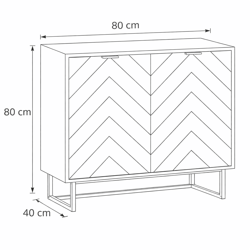 VERNO Storage Cabinet - woodx